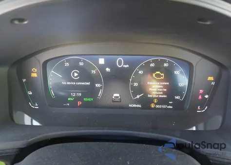 2025 Honda Civic Hybrid Sport Touring from USA, damaged, VIN JHMFL4H9XSX005002